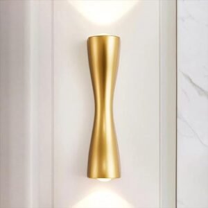 Gold Up Down LED Wall Light